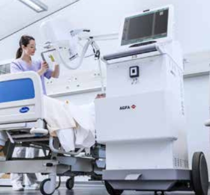 Мобильная цифровая рентгеновская система AGFA DR 100e